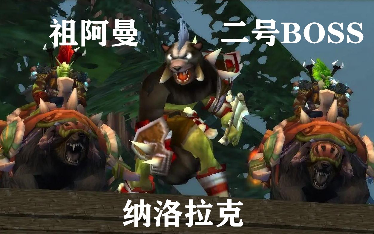 祖阿曼2号boss纳洛拉克详细攻略技能介绍猎人视角魔兽世界tbc怀旧服p4