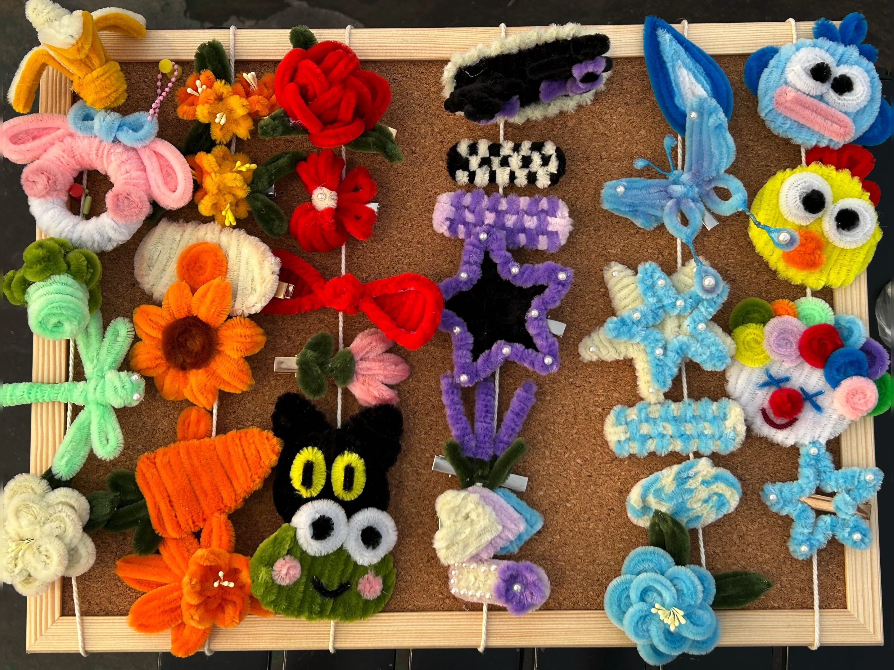 扭扭棒发卡手工