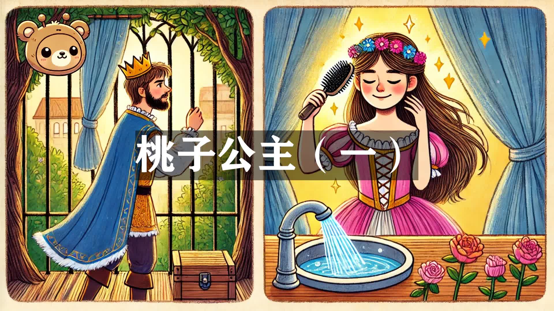 【童话故事】桃子公主(一)