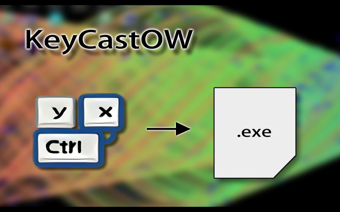 KeyCastOW操作显示工具 生成编译 乱码编码 修改代码哔哩哔哩bilibili