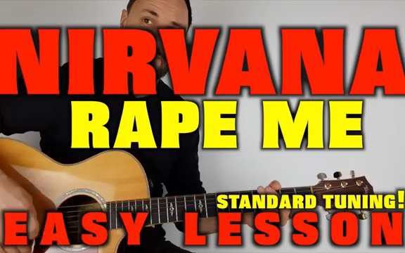 [图]Nirvana-RAPE ME-演奏+教學