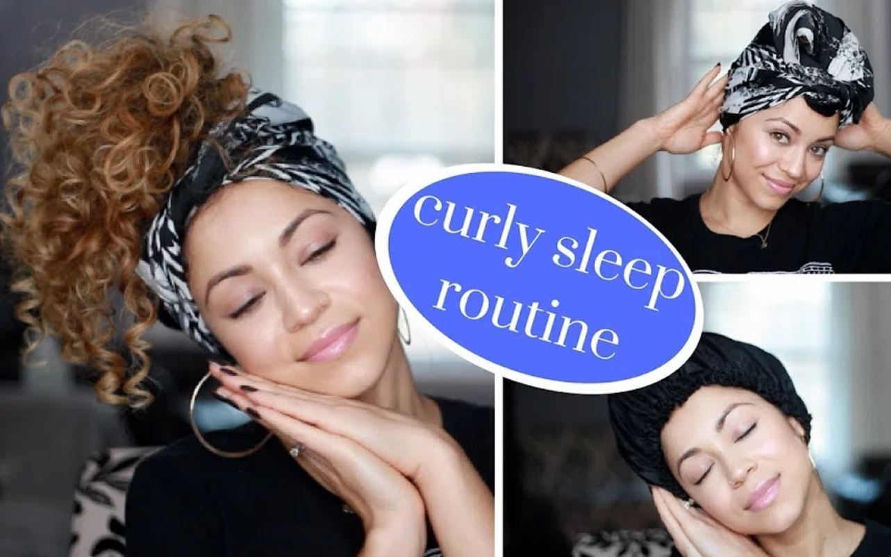 [图]【CGM】My Curly Hair Sleep Routine _ Preserve Curls Overnight!