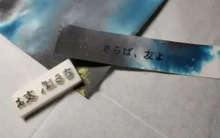 "再会了,吾友"致芹泽博士