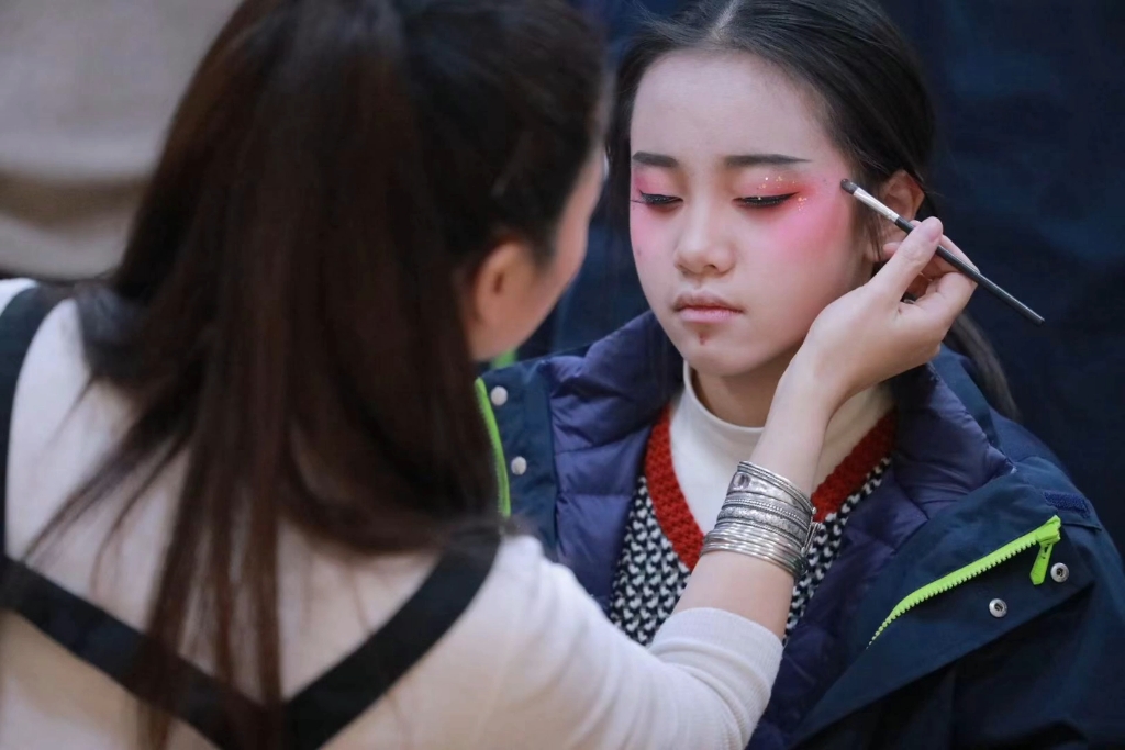 快速团体妆实践