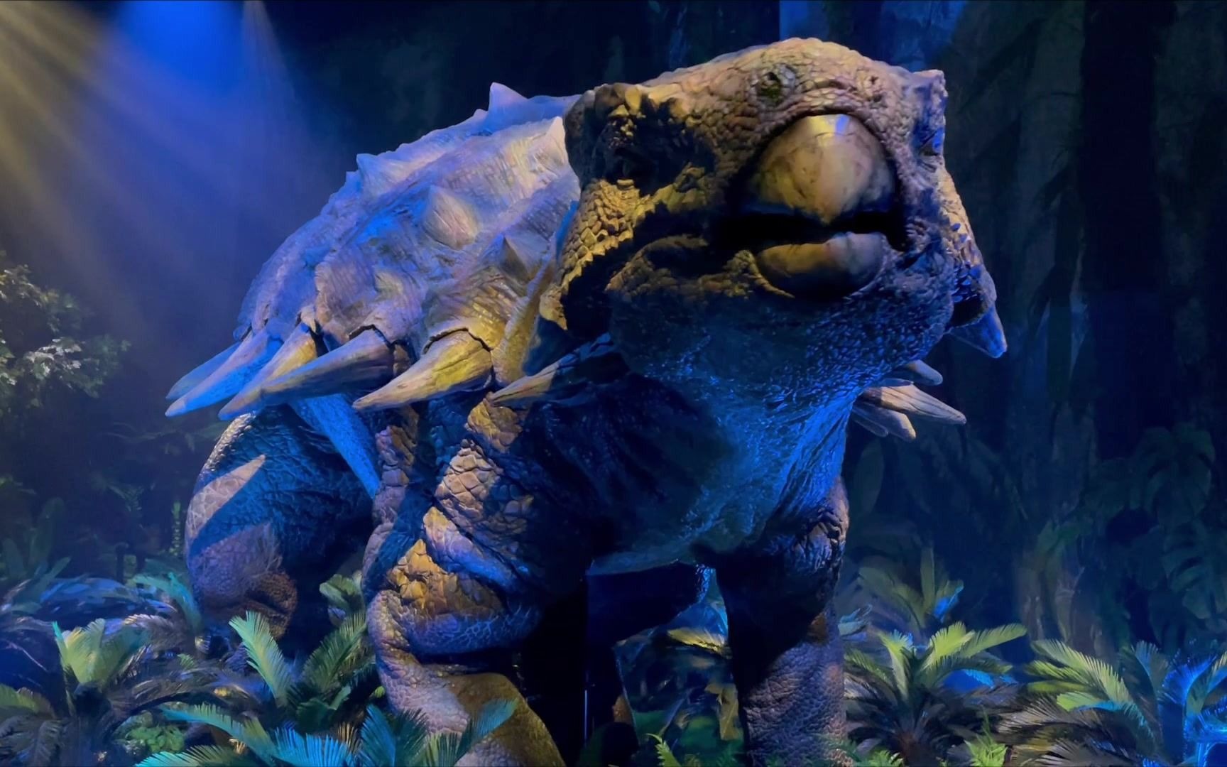 惟妙惟肖活泼生动的动 雕甲龙_哔哩哔哩_bilibili