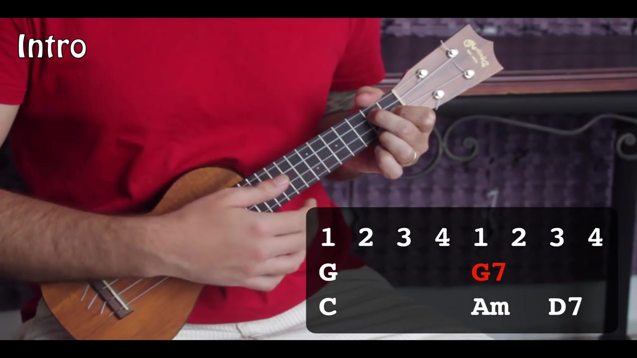 [图]【Hamilton】Youll Be Back - Ukulele Tutorial 伴奏教程