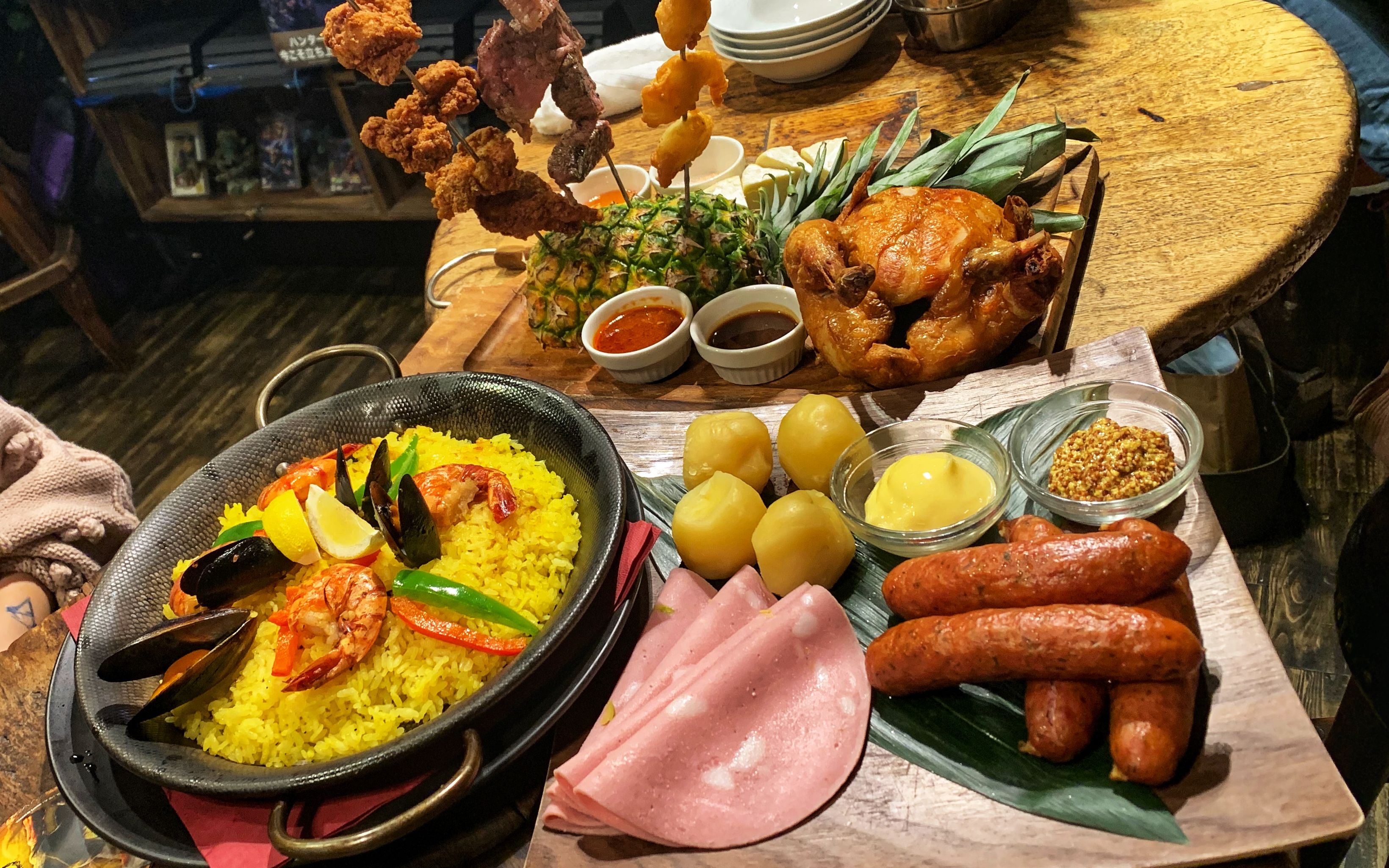 【怪物猎人】当猎人酒场被搬到现实 猫饭的味道到底如何呢?