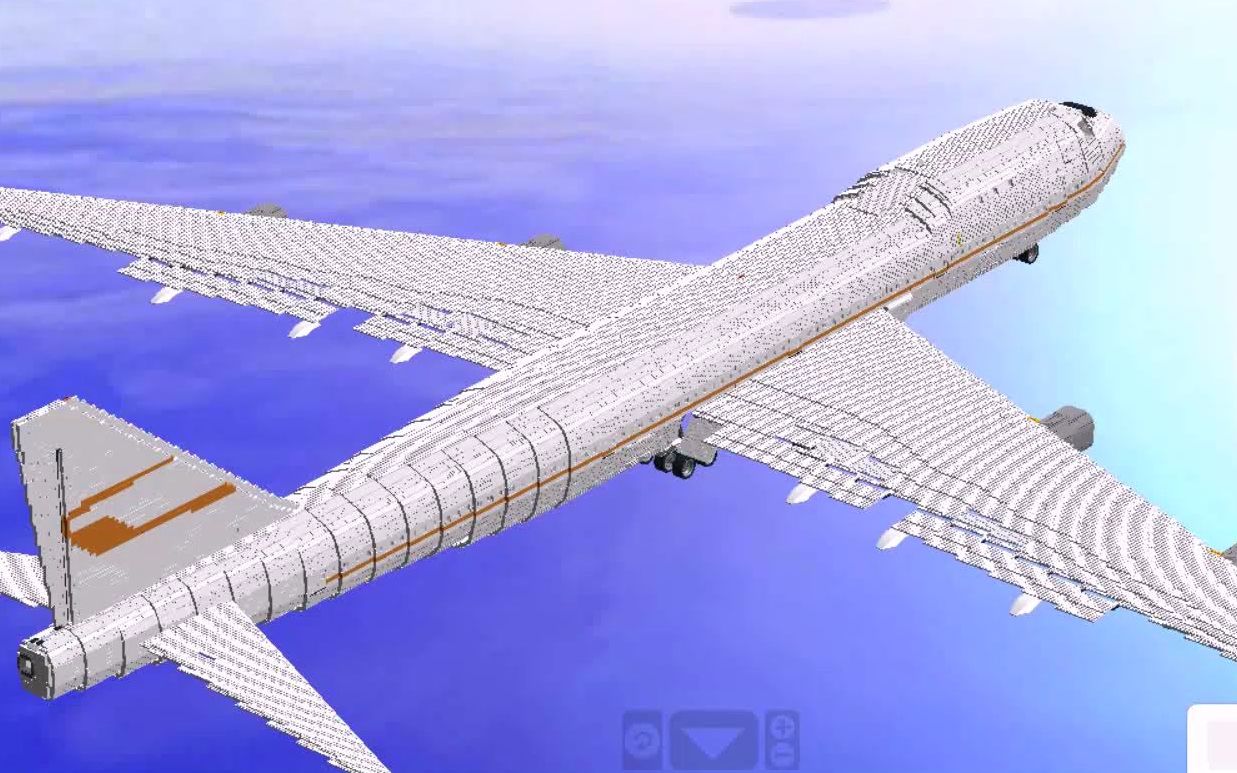 乐高波音747_哔哩哔哩_bilibili