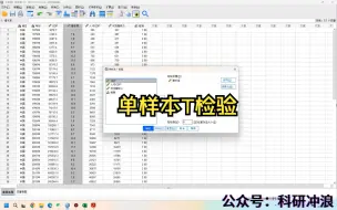 Download Video: 单样本T检验
