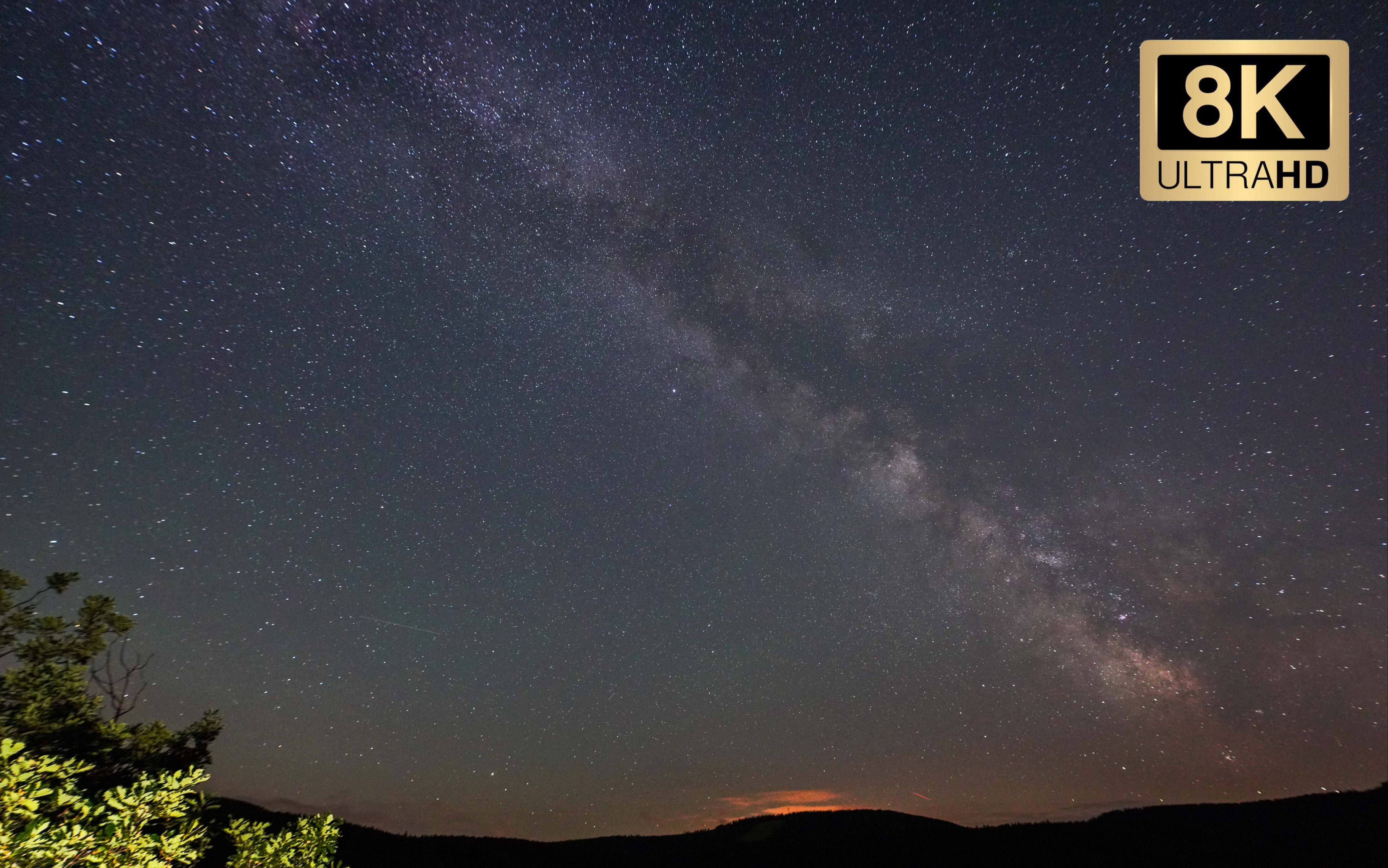 【8K】耗时一年 带你领略超高清的星海与银河 星空摄影延时短片 星轨哔哩哔哩bilibili