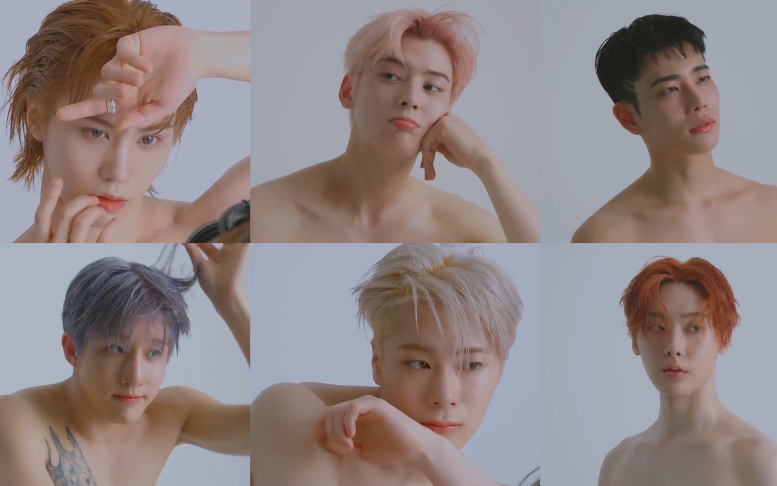 [astro]-switch_on专辑照「性感」拍摄花絮,内有更新中文字幕_哔哩