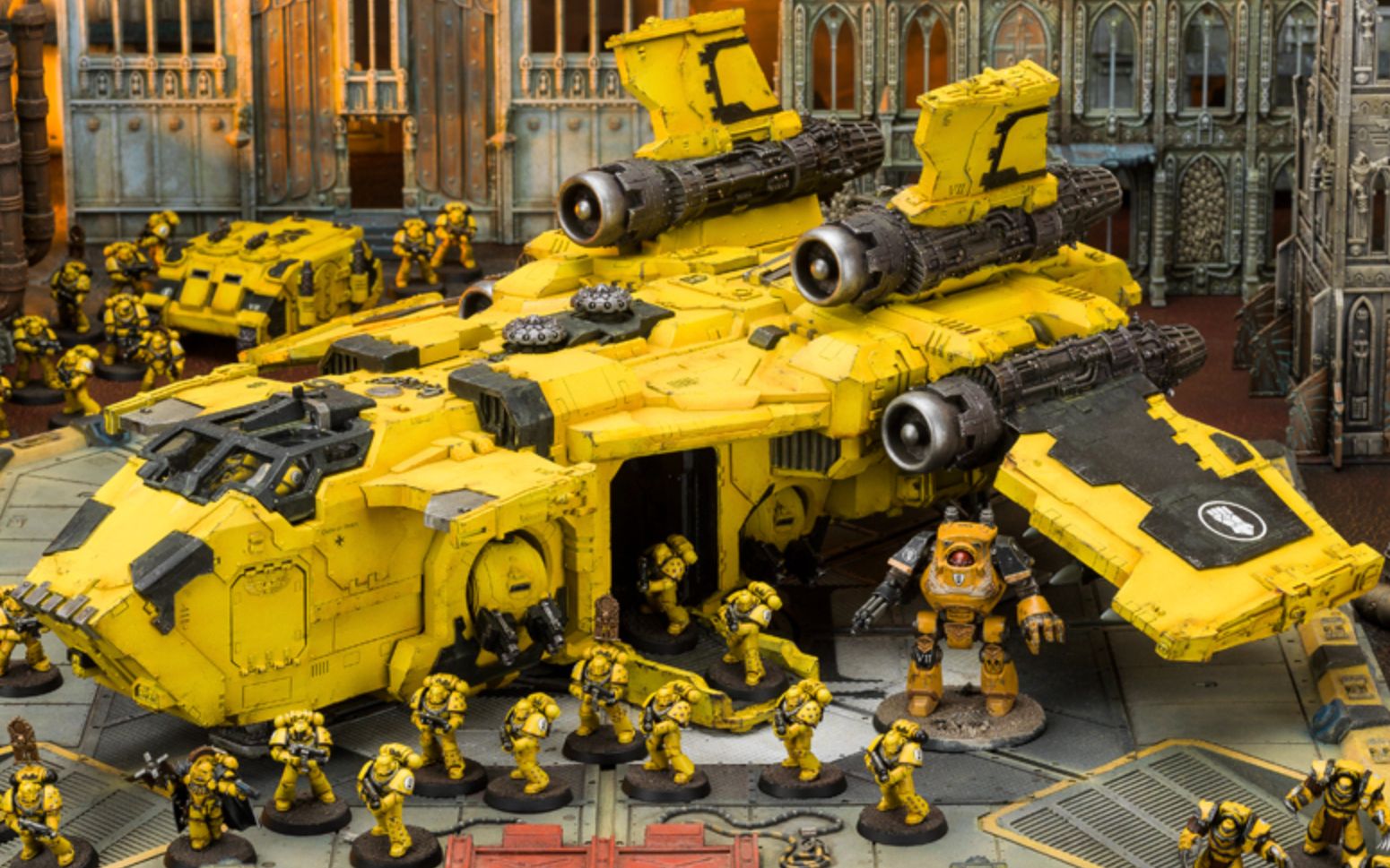 【战锤开箱】最大40k飞船 fw风暴鸟 warhammer sokar pattern storm