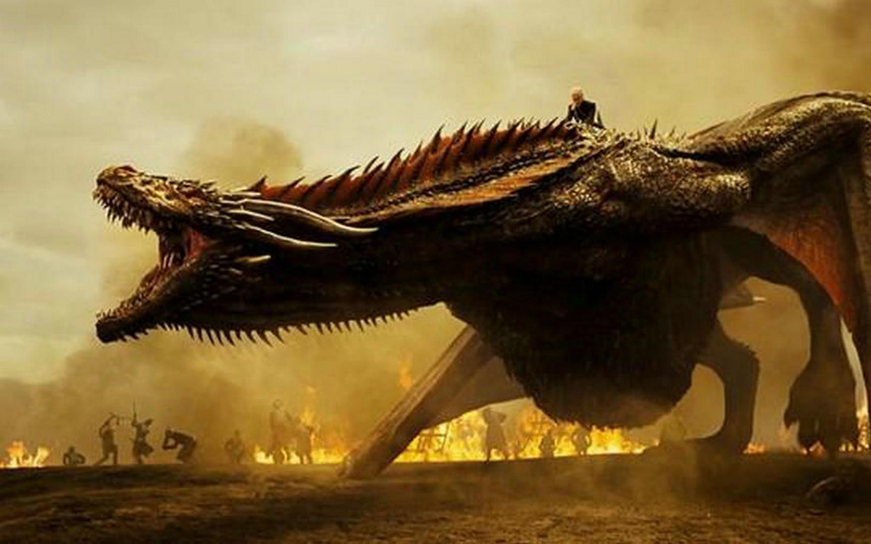 【影视剪辑】喷火的巨龙卓耿 震撼的bgm=绝配