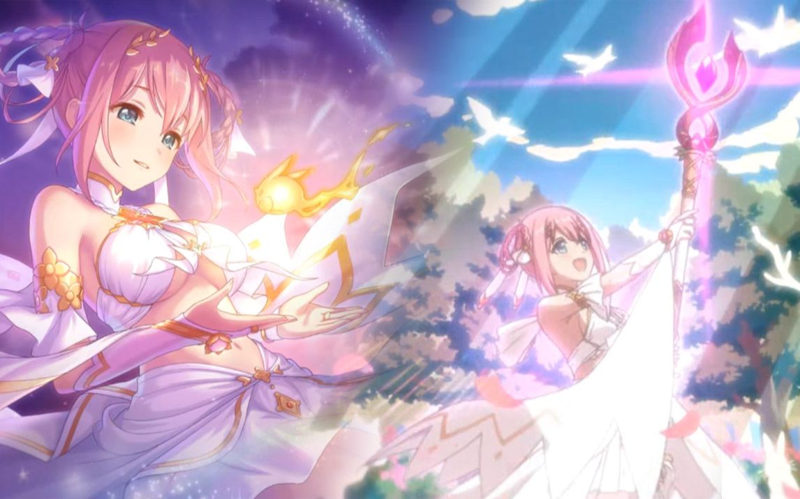 公主连结仪装束优衣ue技能演示ub动画结算动作展示