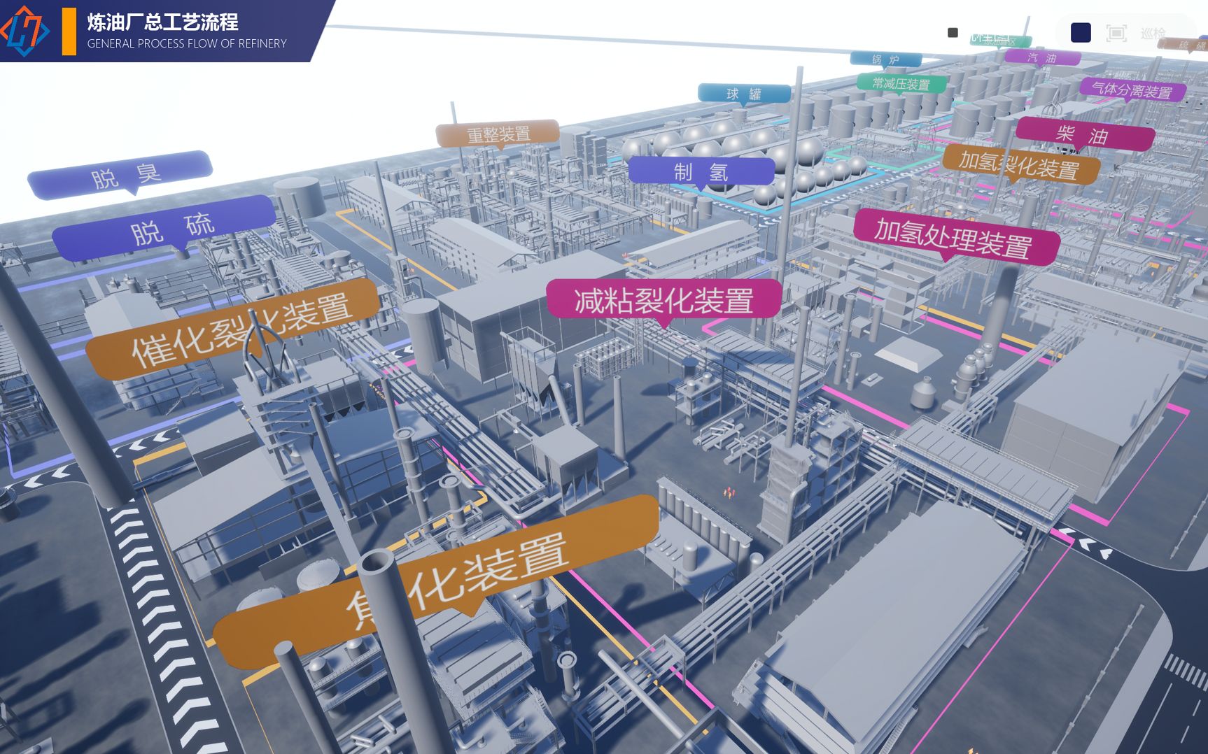 1.炼油厂总工艺流程哔哩哔哩bilibili