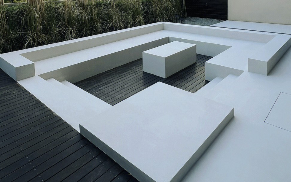 现代极简花园材料如何选择