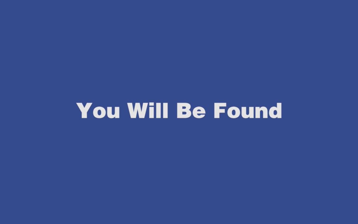 [图]"You Will Be Found” From Dear Evan Hansen-Imusical