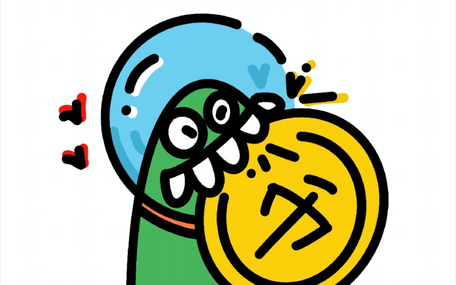 制作一个求硬币的表情包