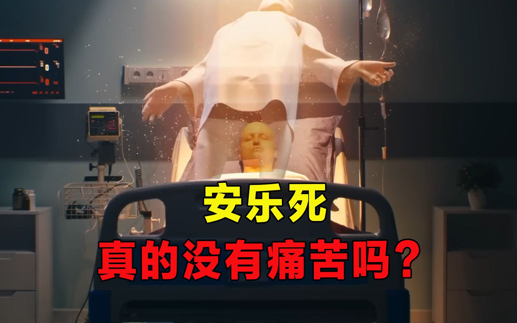 [图]安乐死真的可以没有痛苦的死吗？你还让人端屎端尿，还是安乐死？