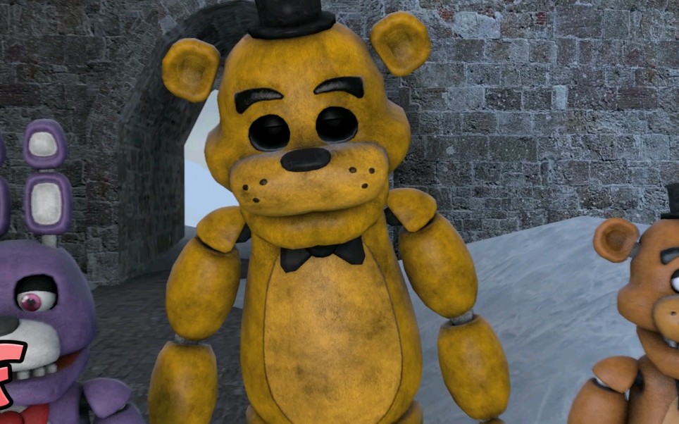 [fnaf sfm] cute nights at freddys: stealing the treasure玩具熊