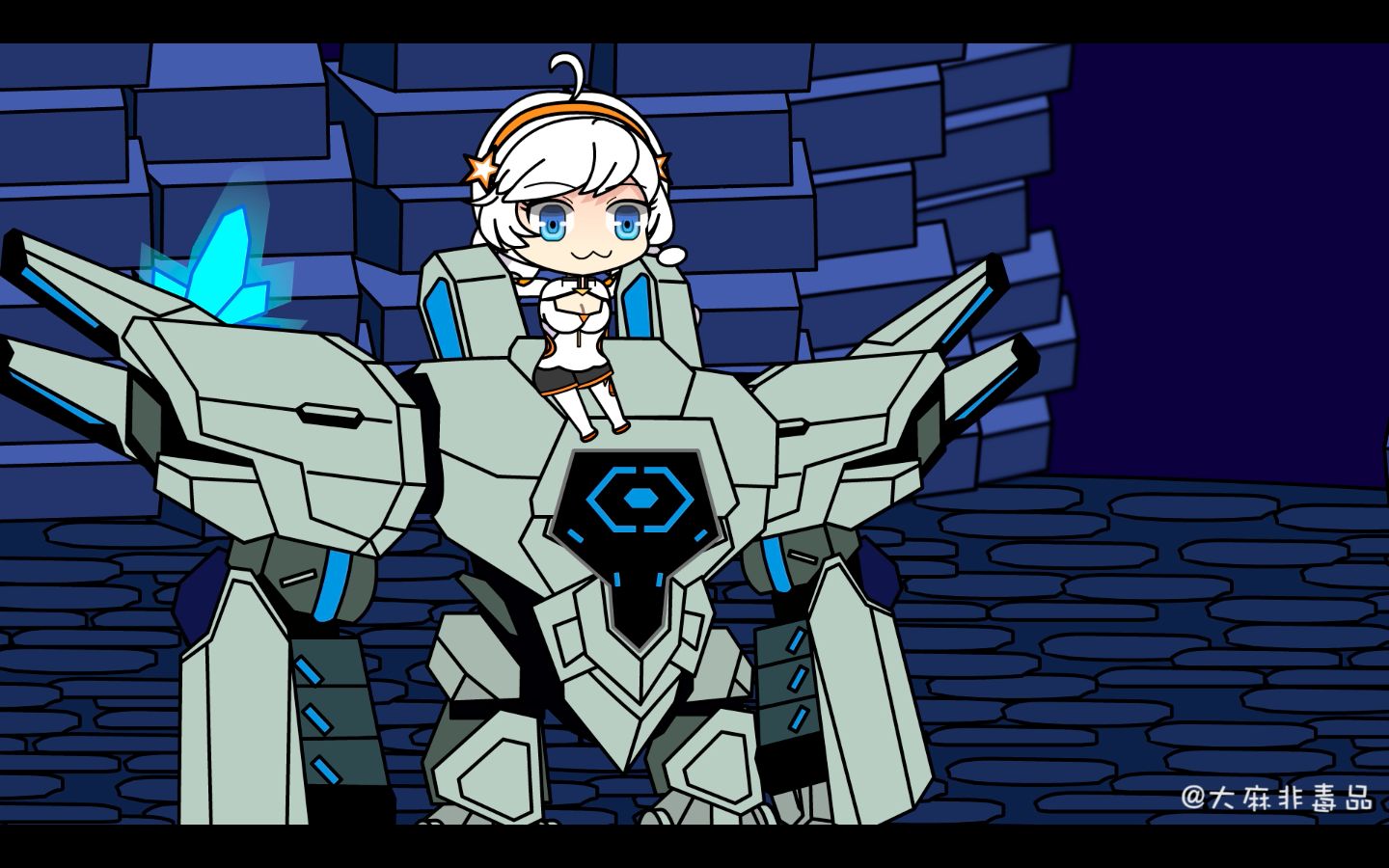 【崩坏3动画】日常非酋&泰坦爱你哟(比心