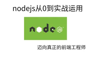 Download Video: nodejs从0到实战运用