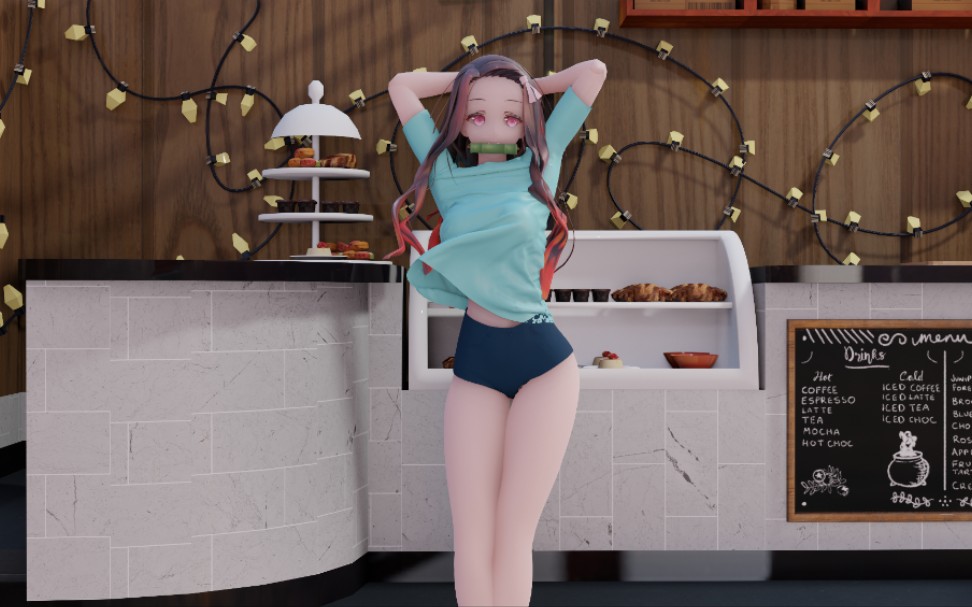 【MMD】祢豆子摇 phut hon哔哩哔哩bilibili