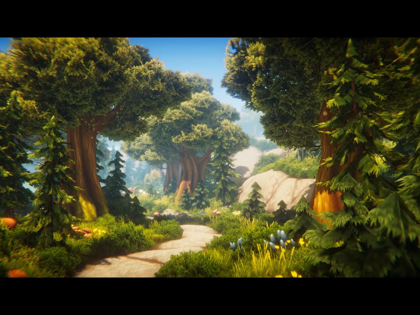 unity场景 – 幻想森林环境 fantasy forest environment