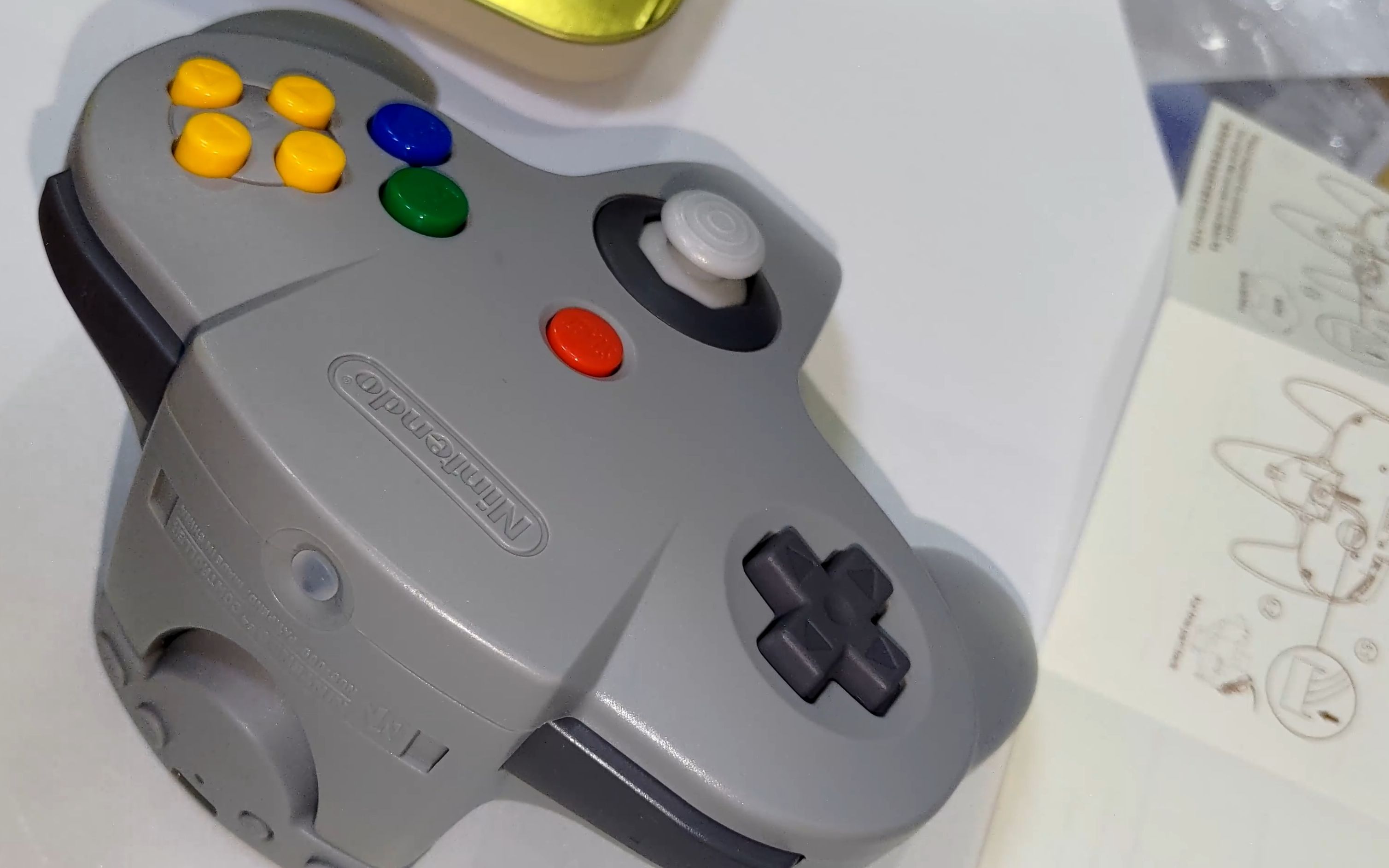 【科学测手柄学者】"n64 diy 套件"八位堂n64手柄diy蓝牙套件 摇杆