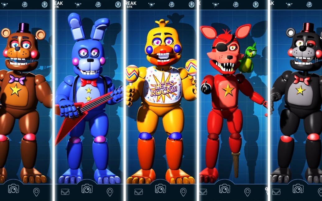 fnafar摇滚明星特快专递动画丨fnafarrockstaranimatronicsworkshop