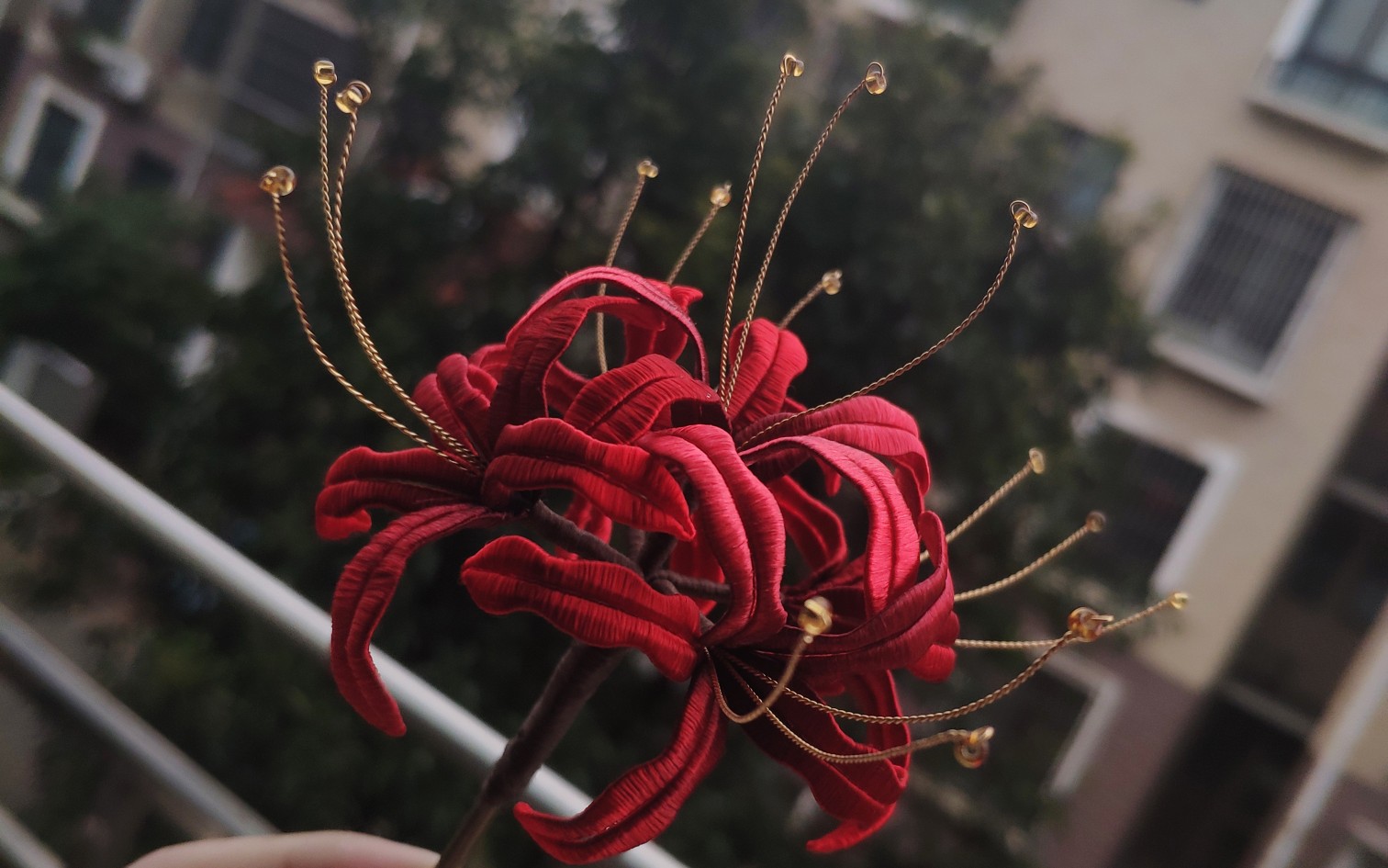 【缠花教程】来做个彼岸花吧!超详细!眼脑手都说可以!