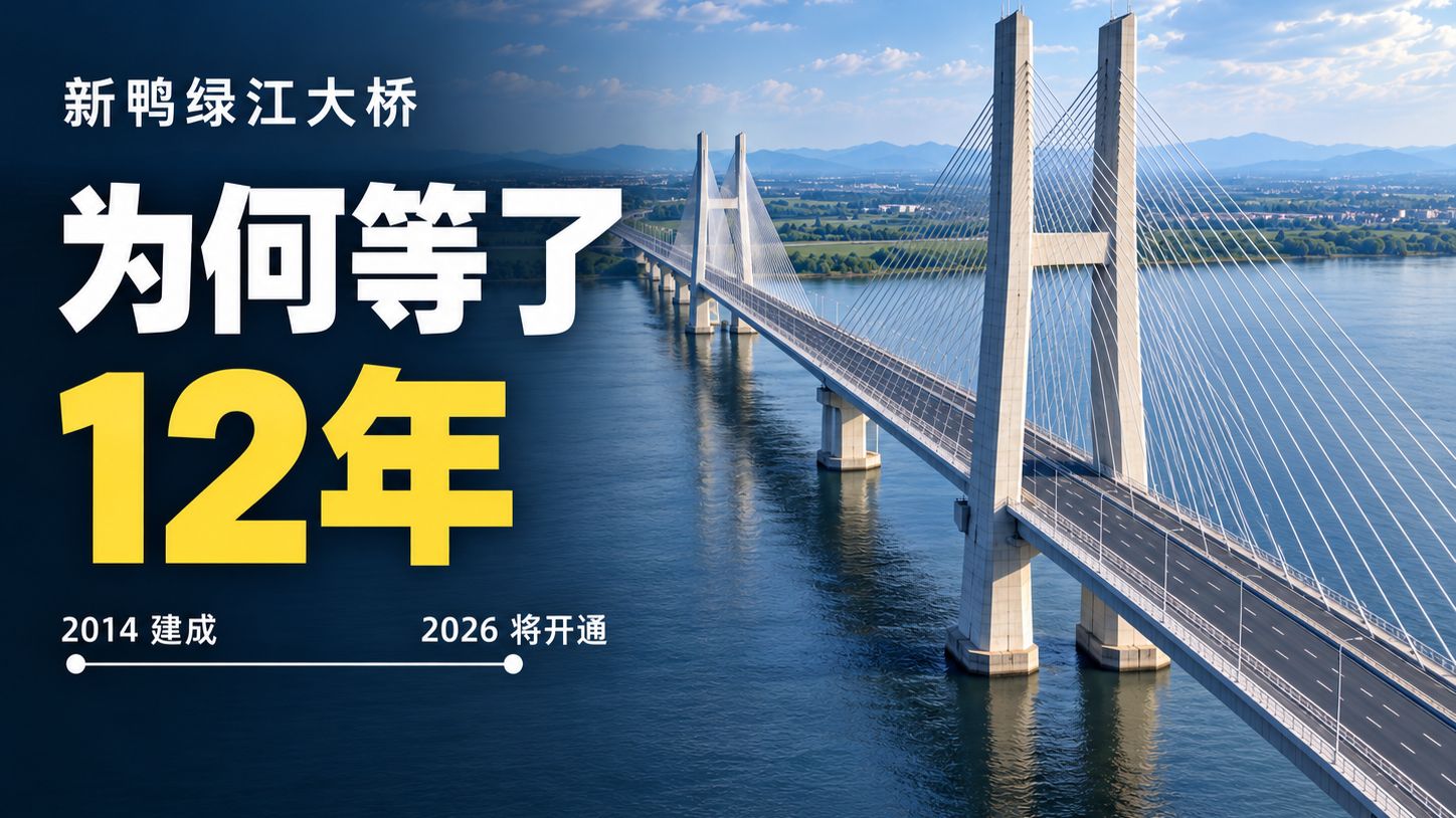 新鸭绿江大桥等了12年，通车后丹东会怎样？