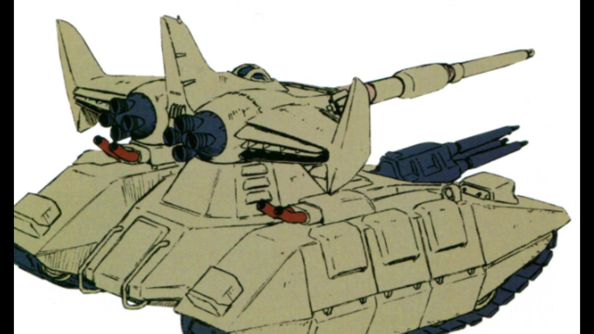 吉翁军用以扩大和维持战果的兵器-战斗坦克简介