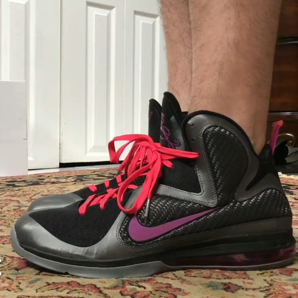 Nike LeBron 9 Miami Nights On Foot bilibili