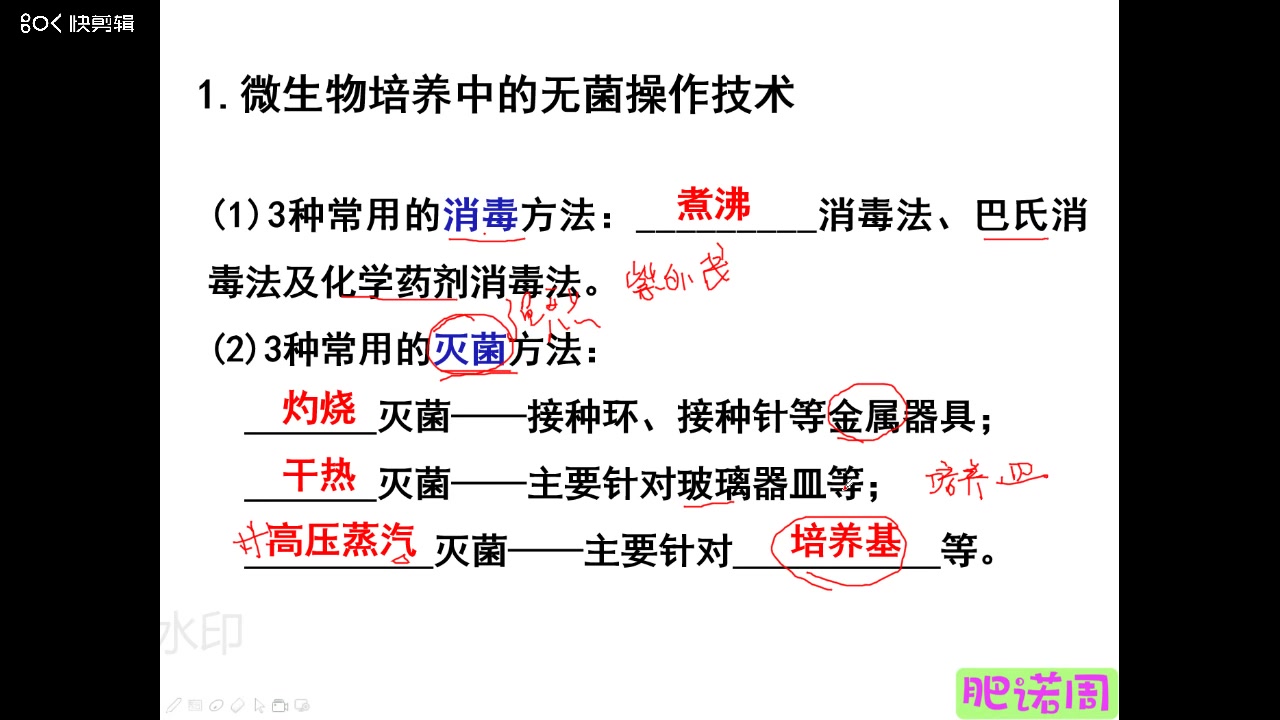 2.26二轮专题复习微生物的应用与食品发酵哔哩哔哩bilibili