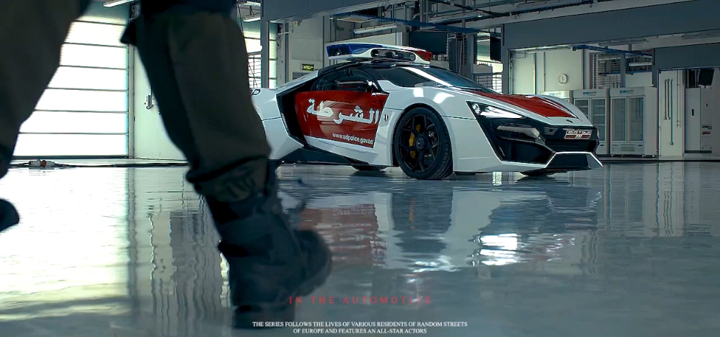 "迪拜最强警车 中东猛兽"#莱肯狼王02#迪拜警车