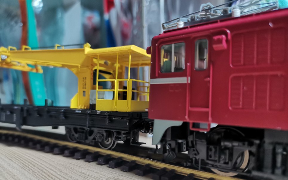 【ho火车模型•n27的铁路收轨作业车套装的上轨视频哟•ed71友情