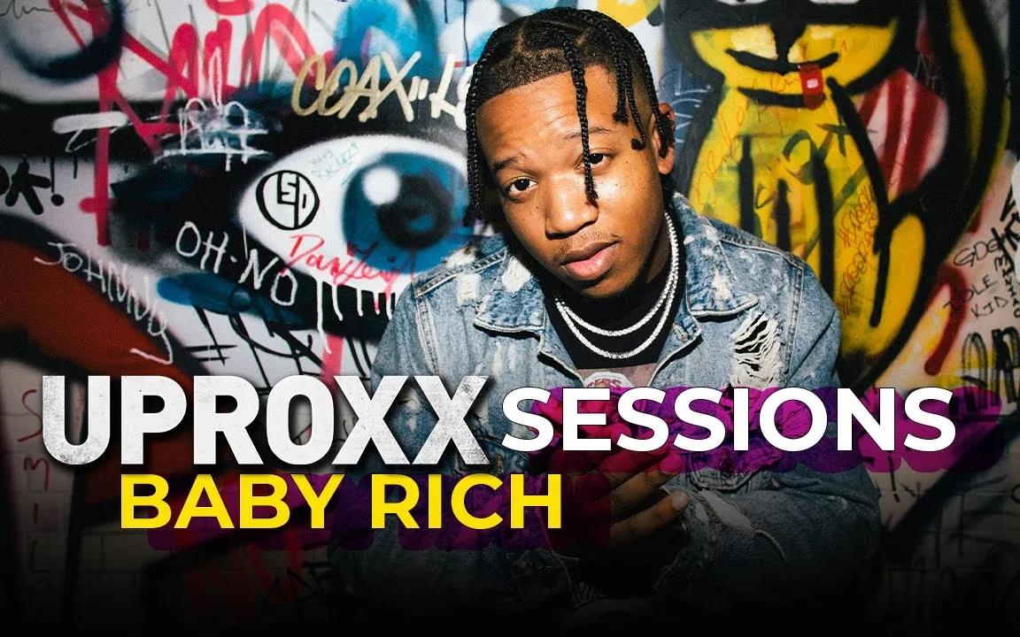 [图]【欧美嘻哈现场】Baby Rich做客UPROXX Music，现场演唱新歌《No Chances》