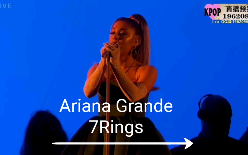 [图]【A妹】【第62届格莱美现场】Ariana Grande—7 Rings/My Favourite Things