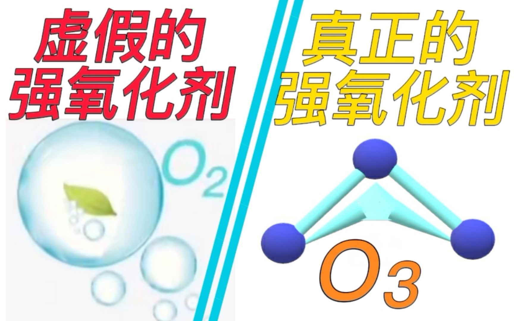 [图]虚假的强氧化剂 VS 真正的强氧化剂 ！！！