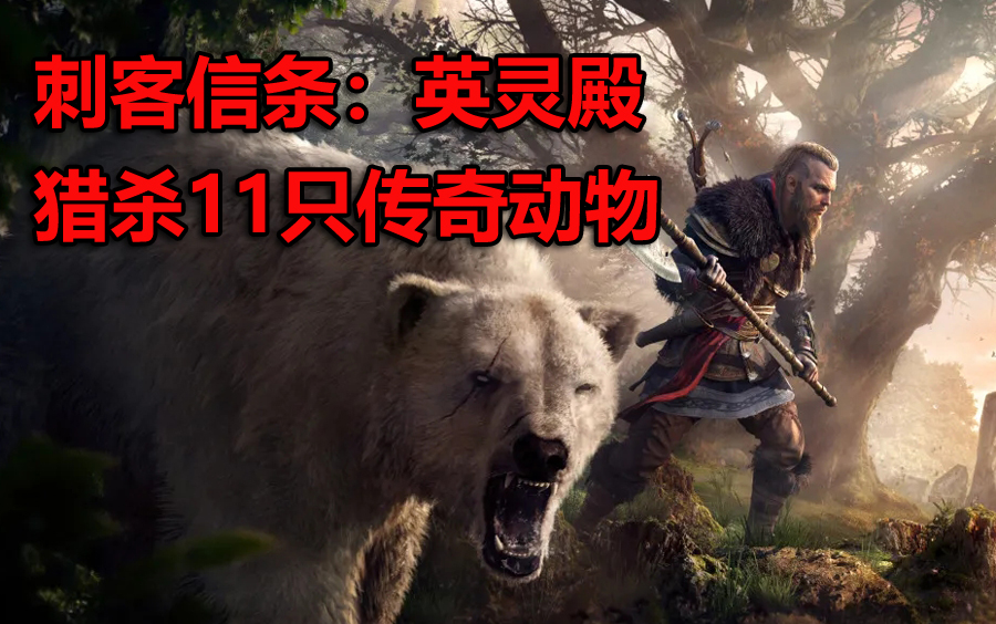 ps5 刺客信条:英灵殿 猎杀11只传奇动物 获得沃尔德尔之噬 佩特拉之弓