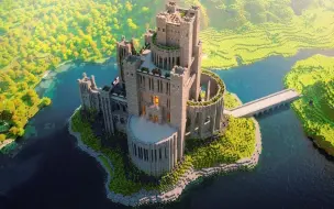 Скачать видео: 【Minecraft建筑鉴赏】城堡 延迟摄影