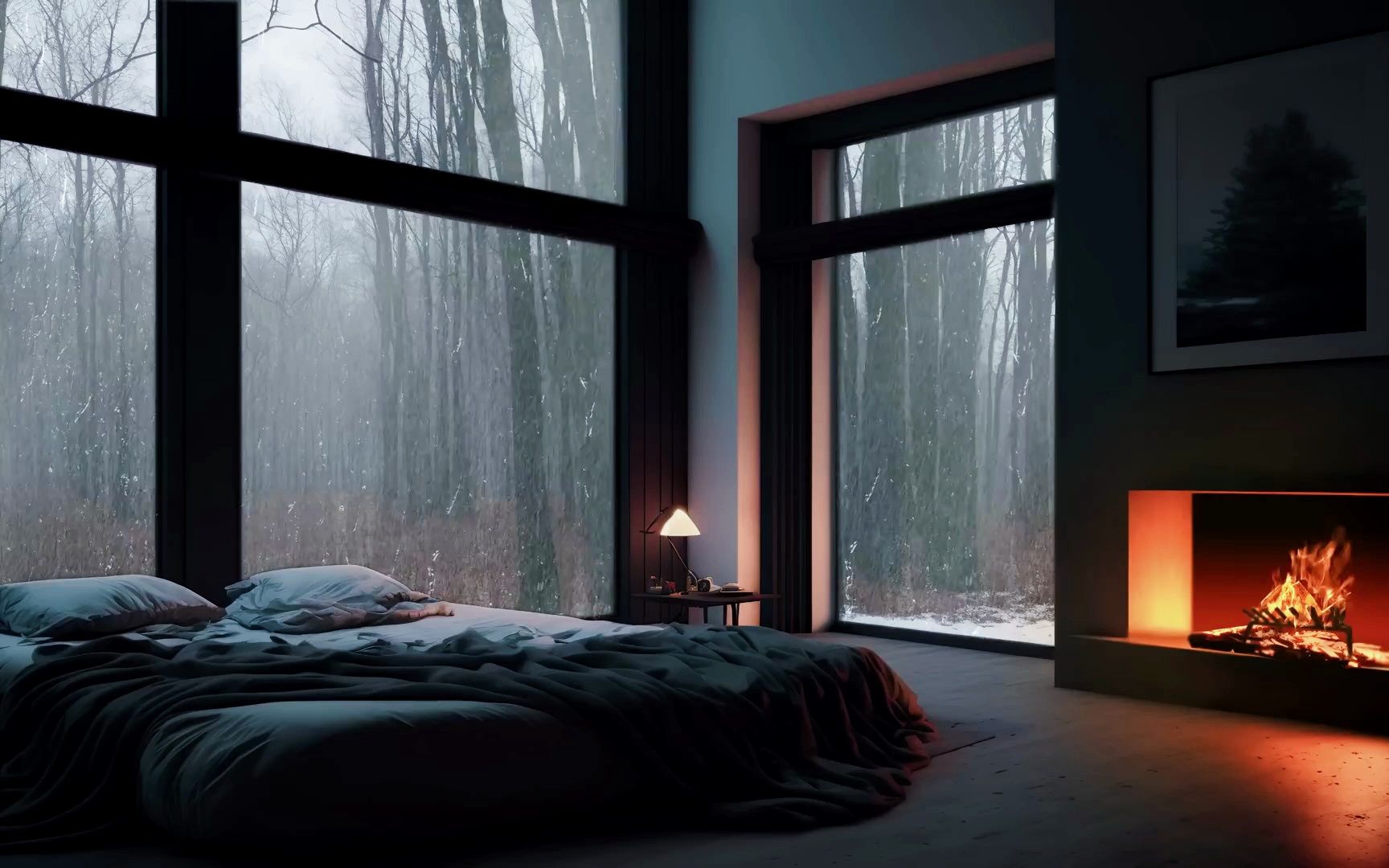 79环境音&白噪音--解压放松睡眠79,极度舒适的冬季氛围,舒缓的