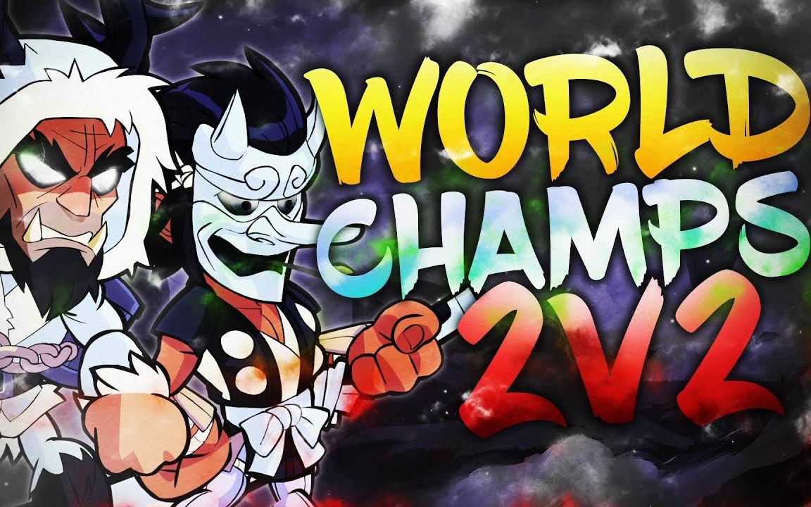 世界冠军的双排!【1】World Champs 2v2 Ranked Brawlhalla (ft. Acno)网络游戏热门视频