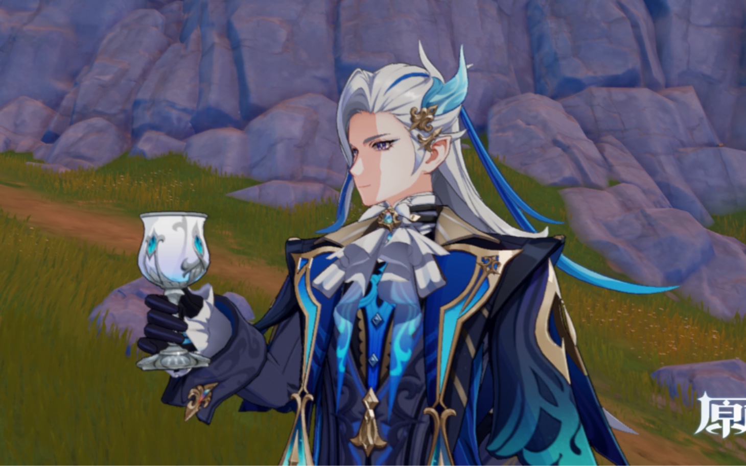 《原神》水龙王:全凭实力,没有技巧