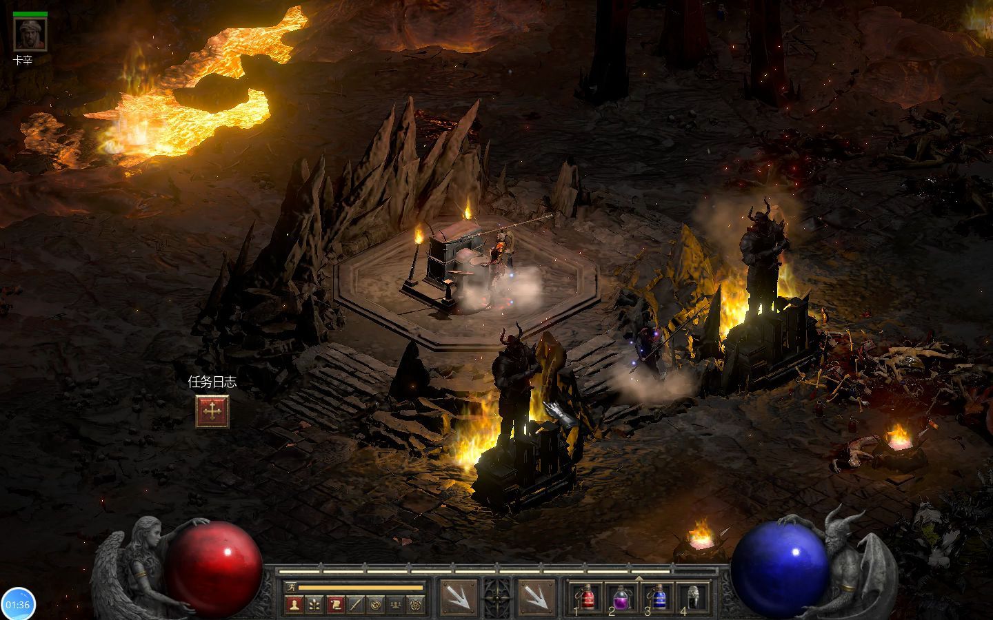 暗黑破坏神2重制版:亚马逊:恶梦难度:灵魂熔炉