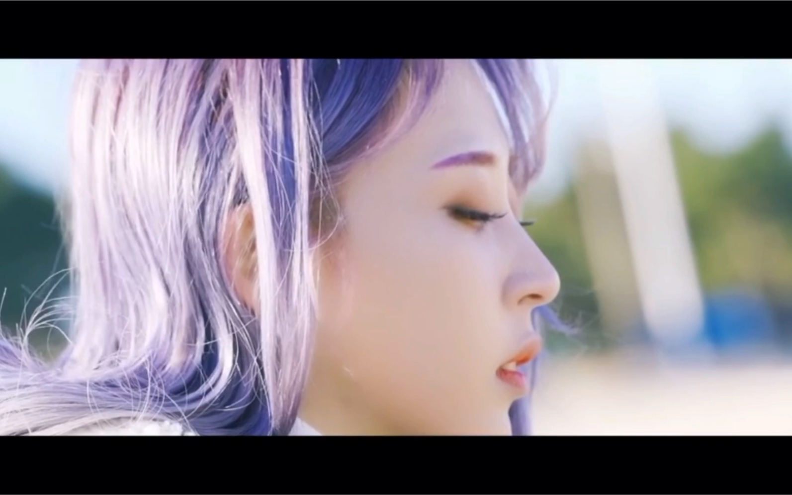 【mamamoo】文星伊生日新歌snow mv!紫发太美了!