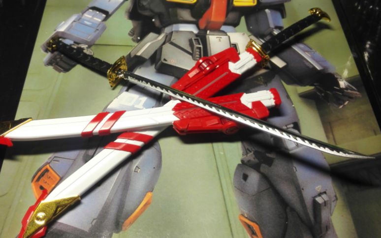 大班mb红异端武士刀组合