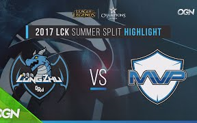 2017LCK夏季赛 Longzhu vs MVP 集锦哔哩哔哩bilibili