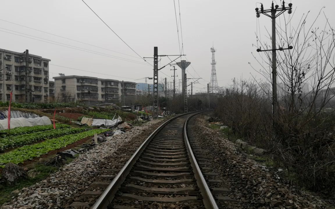 湘钢铁路专用线旁边的菜土 湘潭市 板塘铺